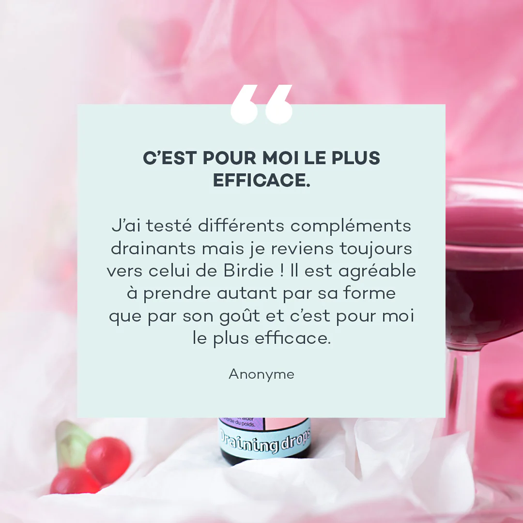 Draining drops - Date courte - Image 4