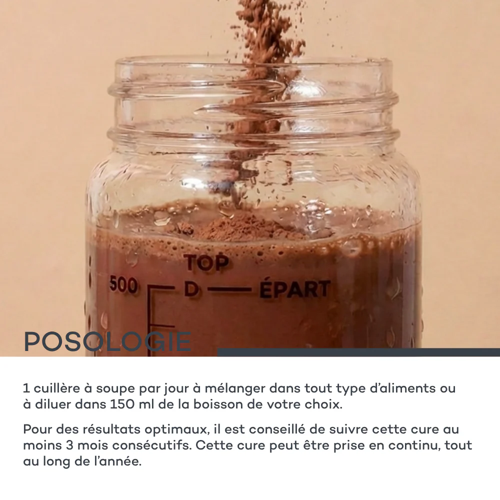Boisson Peau & Cheveux - Cacao - Image 8