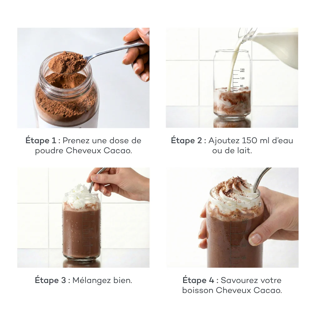 Boisson Peau & Cheveux - Cacao - Image 9